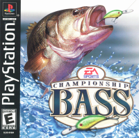 Championship Bass PAL Playstation PAL box art